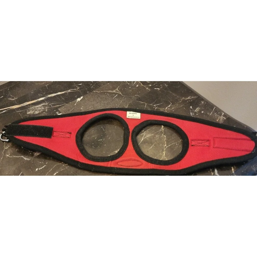 Bark Appeal Step In Pet Harness in Red Size Small